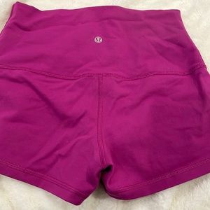 Lululemon training high-rise shorts size 6